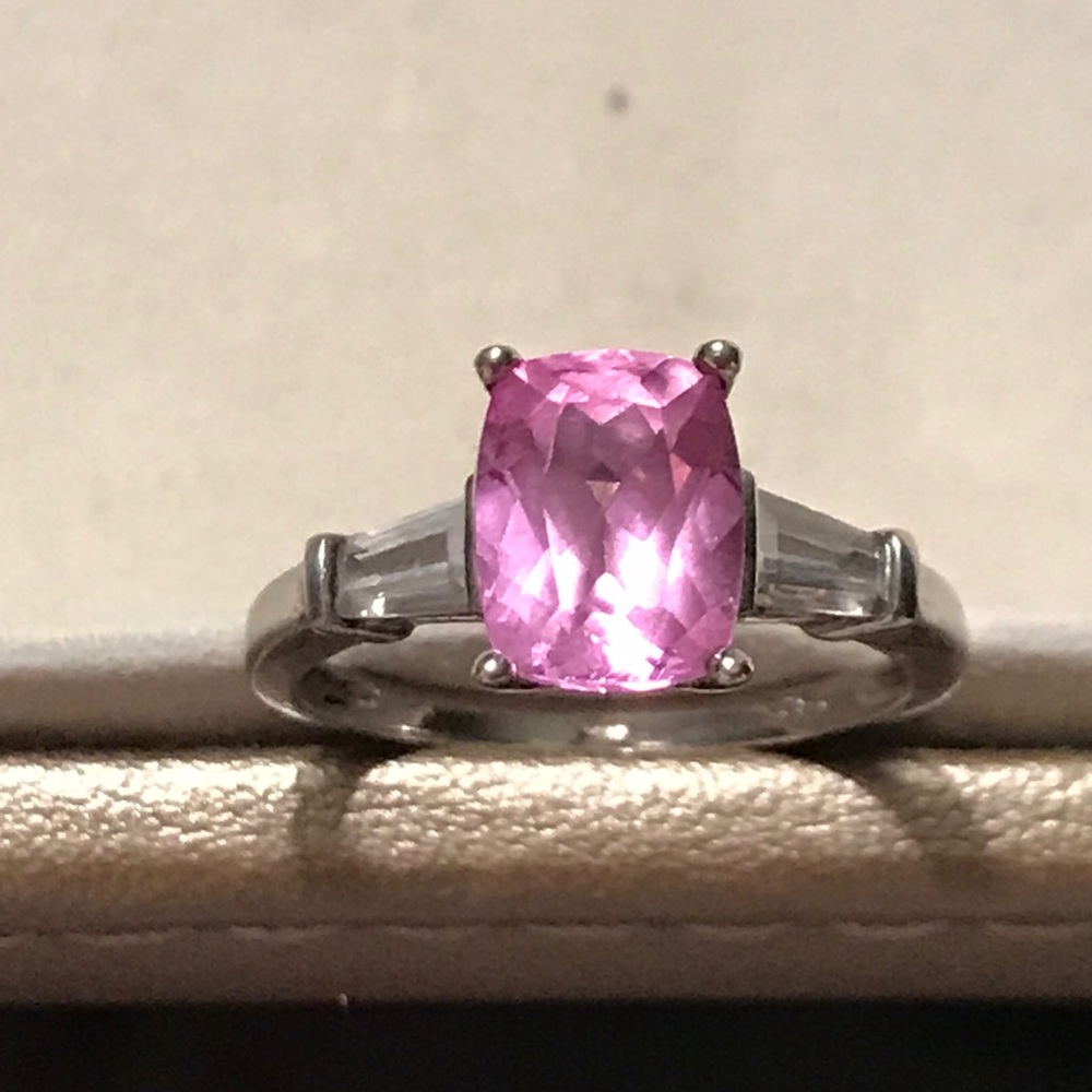 Pink Sapphire Ring